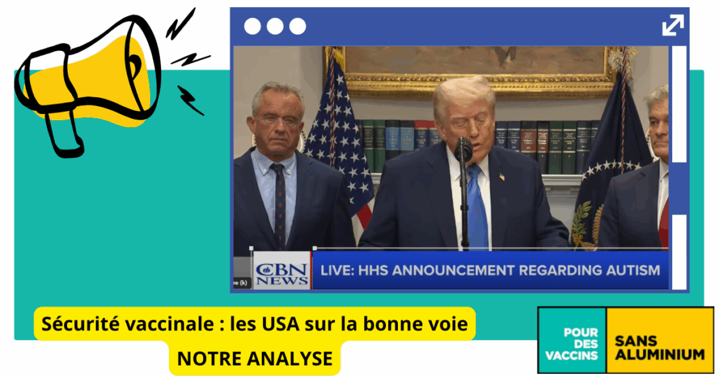 Le Président Trump et le Secrétaire d’Etat à la Santé Kennedy ont tenu ce lundi (22 septembre 2025) une conférence de presse, au cours de laquelle de nombreux engagements ont été annoncés.